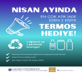 Nisan Ayı Geri Dönüşüm Yarışması Başladı: En Fazla Atık İade Edenler Ödüllendirilecek...