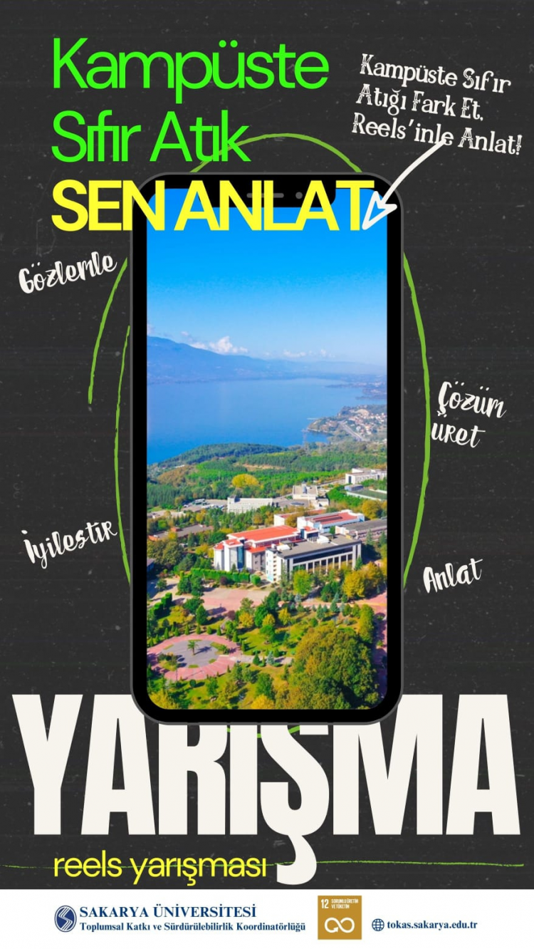 Kampüste Sıfır Atık: Sen Anlat Reels Video Yarışması