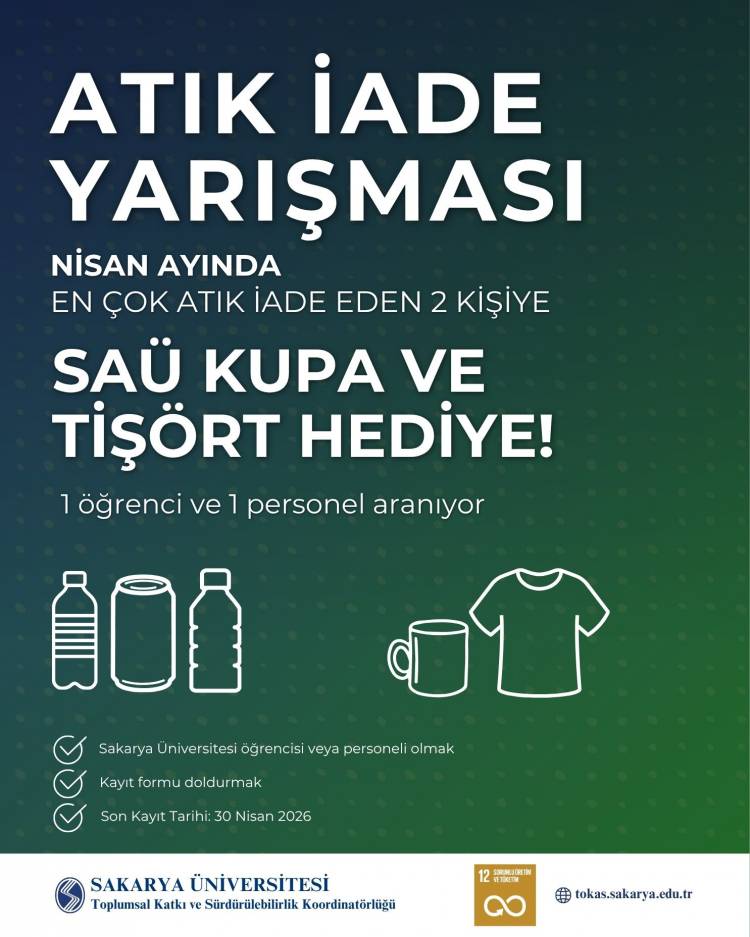 Nisan Ayı Sıfır Atık Yarışması