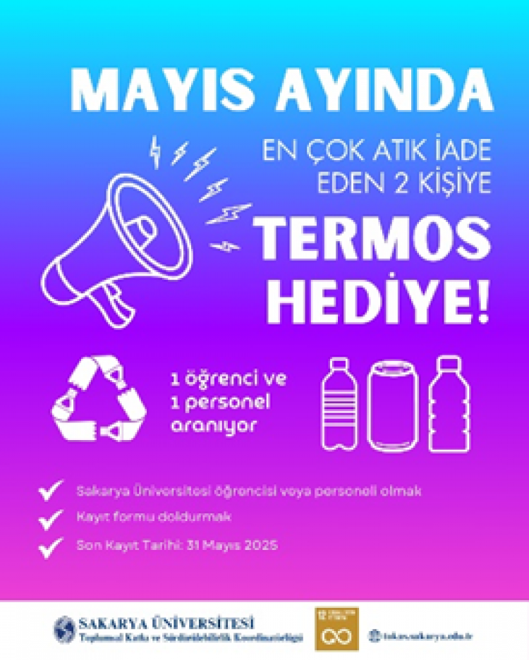 Mayıs Ayı Geri Dönüşüm Yarışması Başladı: En Fazla Atık İade Edenler Ödüllendirilecek...